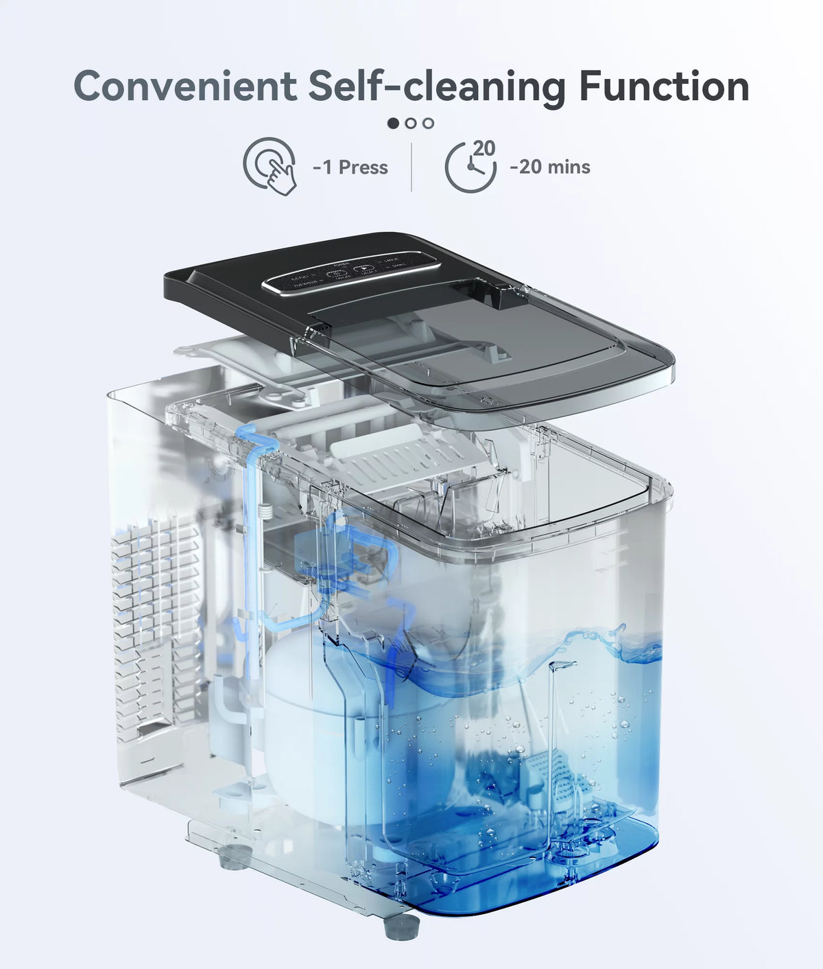 Ice Maker Countertop 9 Cubes 6 Mins G23430