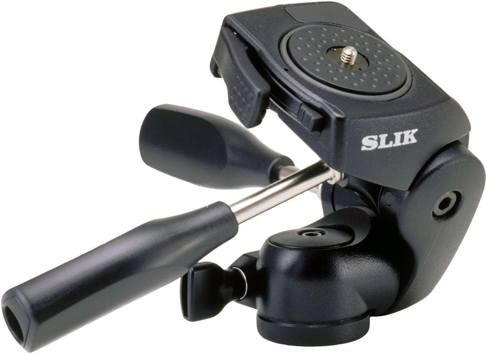Black 3-Way Pan/Tilt Head with Quick Release T4960