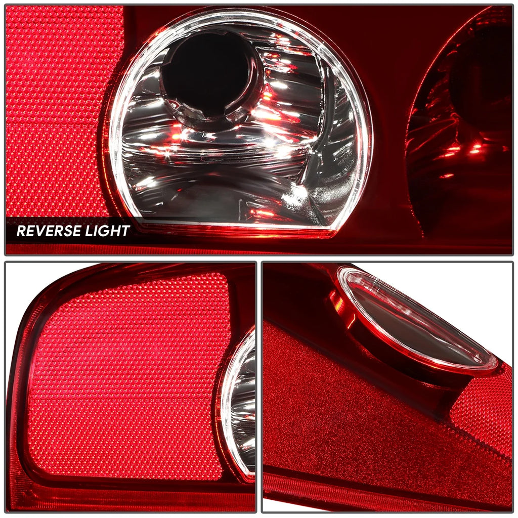 Rear Brake Lamp Tail Lights Red Lens Left Side C760