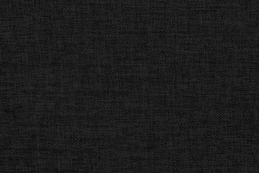 Black Polyfiber Convertible Sofa Couch Bed with Wooden Legs D565