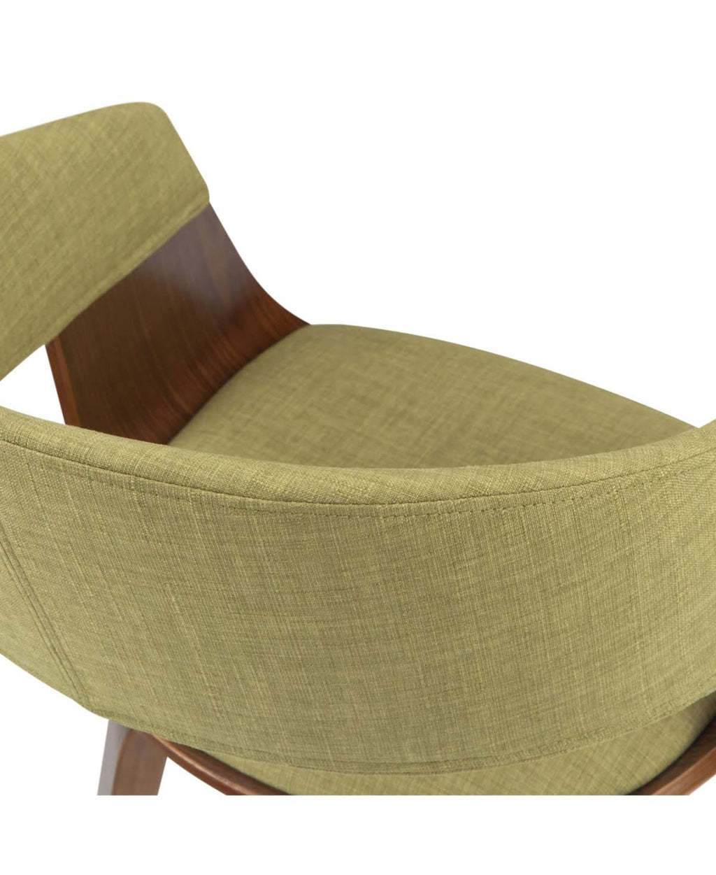 Light Grey Linen Look Bentwood Dining Chair H46268