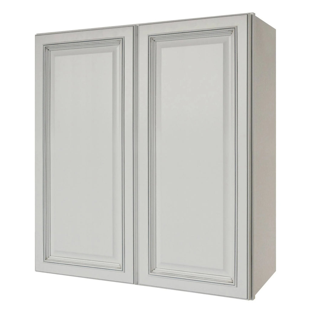 White Double Door Wall Cabinet A873670