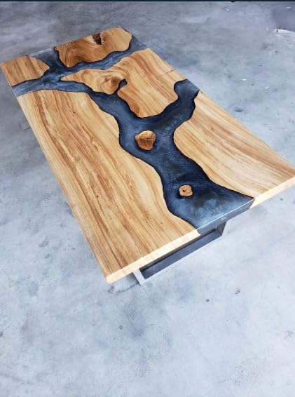 Grey Epoxy Dining Table N293