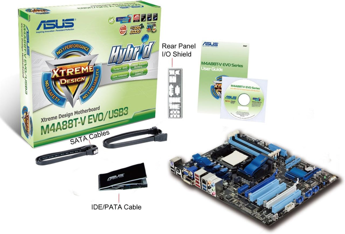 AMD 880G HDMI USB 3.0 ATX Motherboard W604473