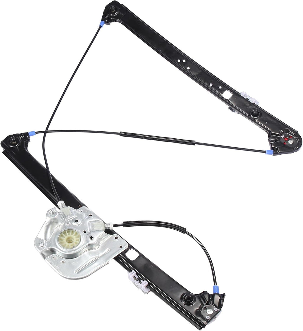 Power Window Regulator without Motor for BMW X5 Front Right Passenger Side Pack of 2 Y334945