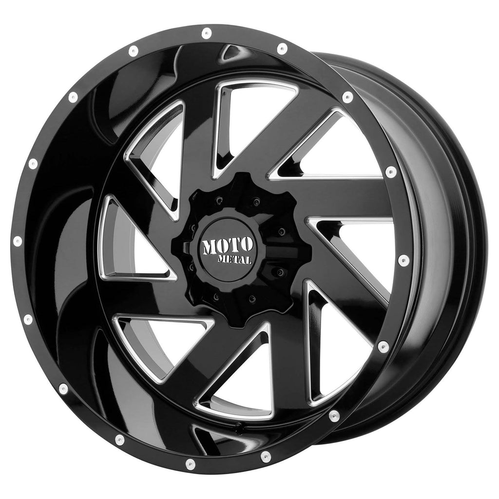 20x10 Gloss Black Milled Wheel W145764