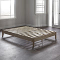 Twin Platform Bed Rustic Natural L87034