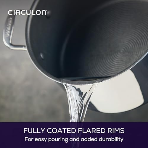 8 Quart Stainless Steel Nonstick Induction Stockpot with Lid N678
