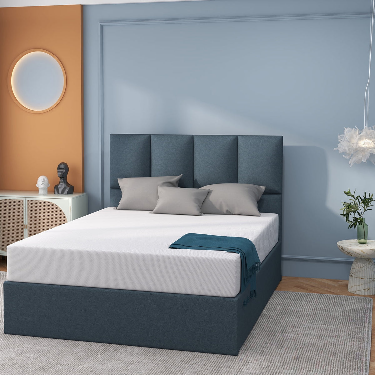 6 Inch Medium Firm Memory Foam Mattress H74628
