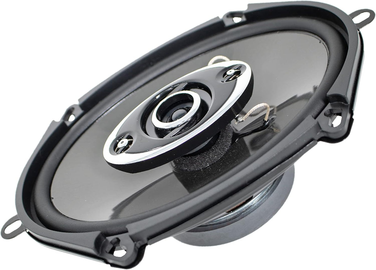 4-Way 380 Watts Coaxial Car Speakers 4 Ohm (4 Speakers) E362295
