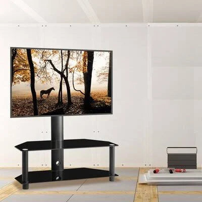 Black Motorized Swivel Floor Stand Mount G45793