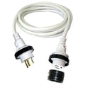 30Amp NEMA L5-30P to NEMA L5-30R Marine Shore Power with Light Indicator, 12-Feet C30529