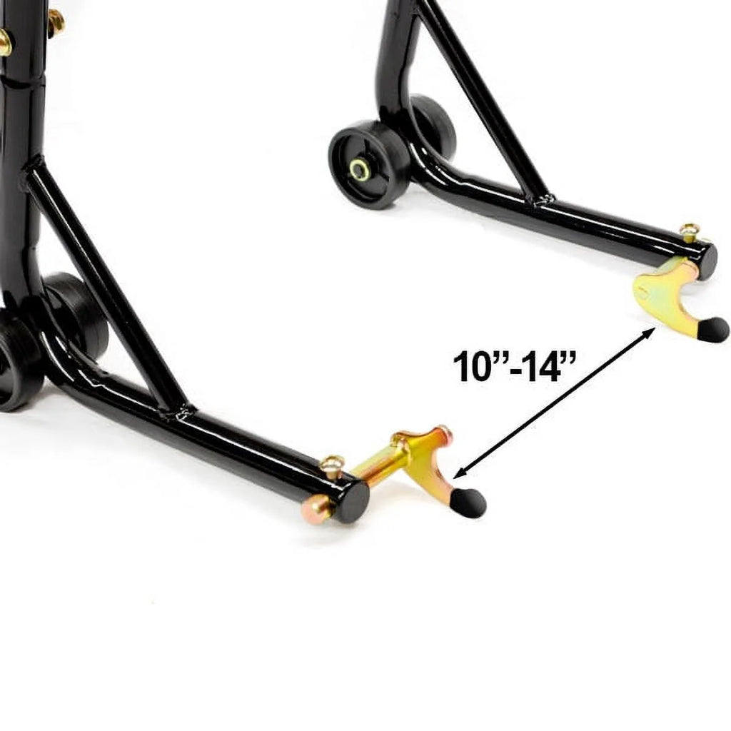 Motorcycle Rear Swingarm Lift Stand with Spools H763