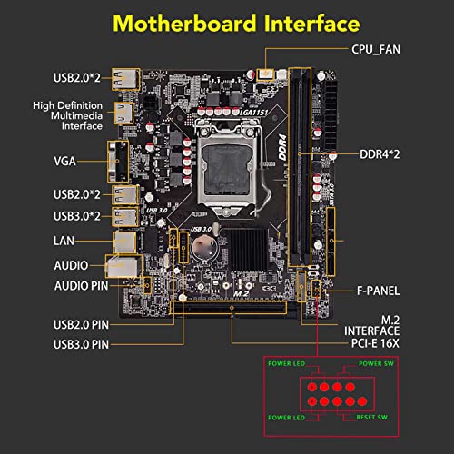 LGA 1155 Socket DDR3 M ATX Motherboard P765