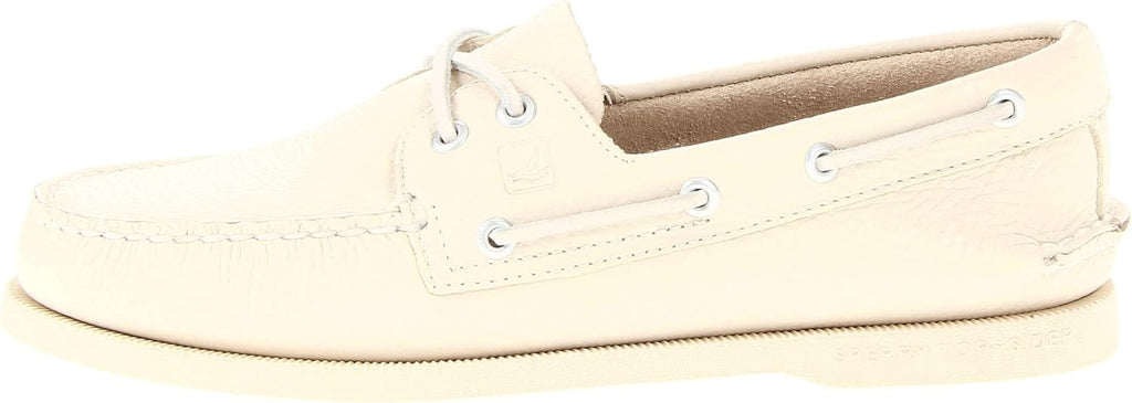 White 2-Eye Boat Shoe V1302