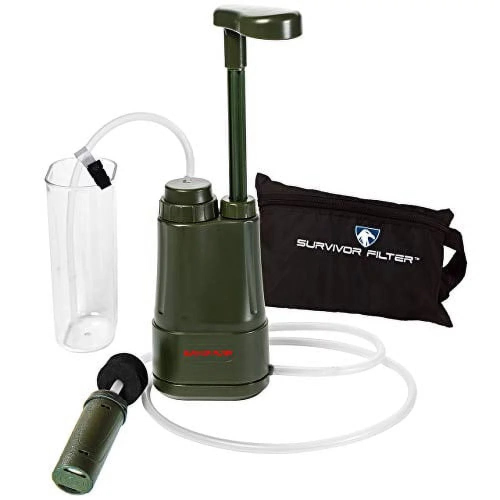 Lightweight Hand-Pump Portable Water Filter B849