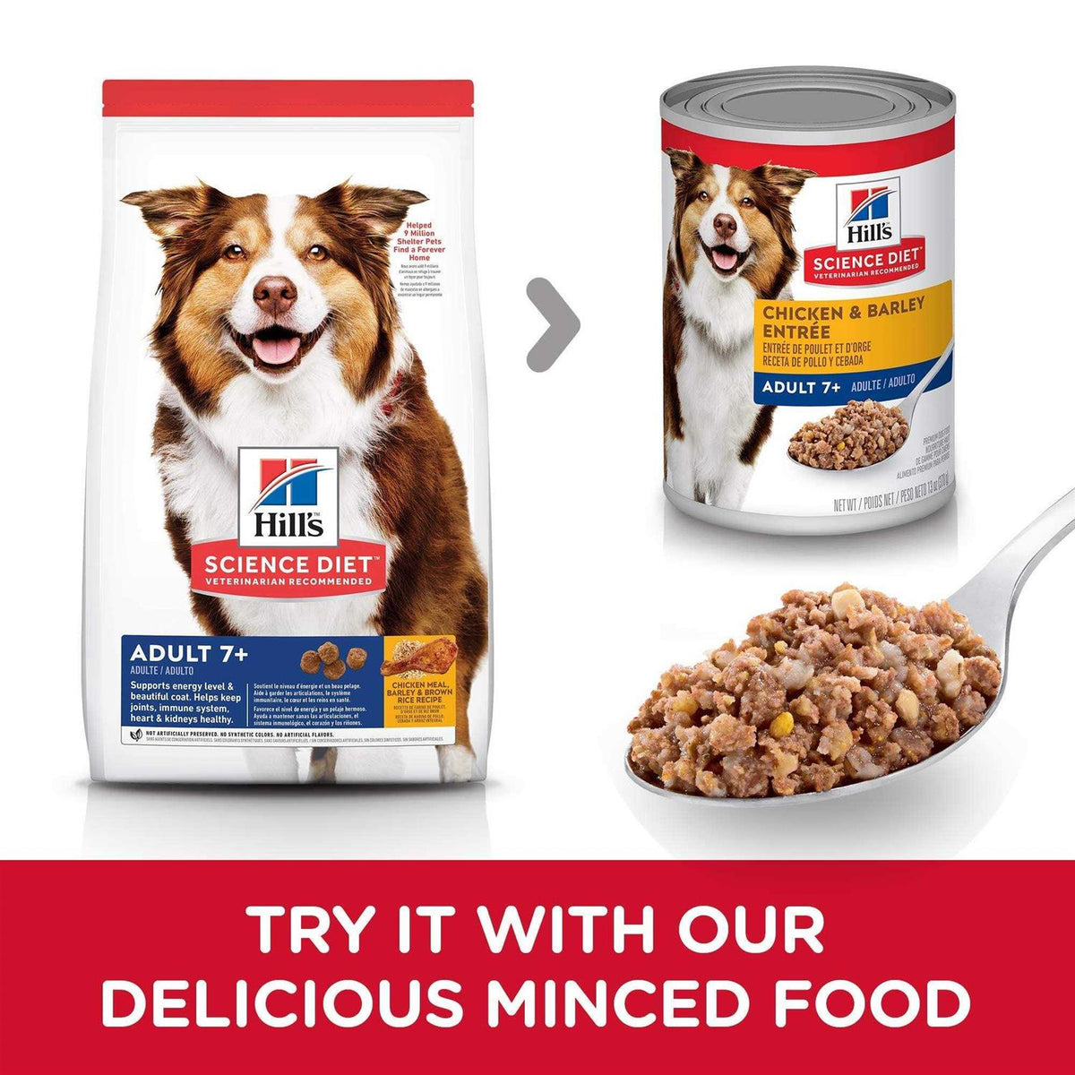 Chicken Adult 7+ Dog Food T4902