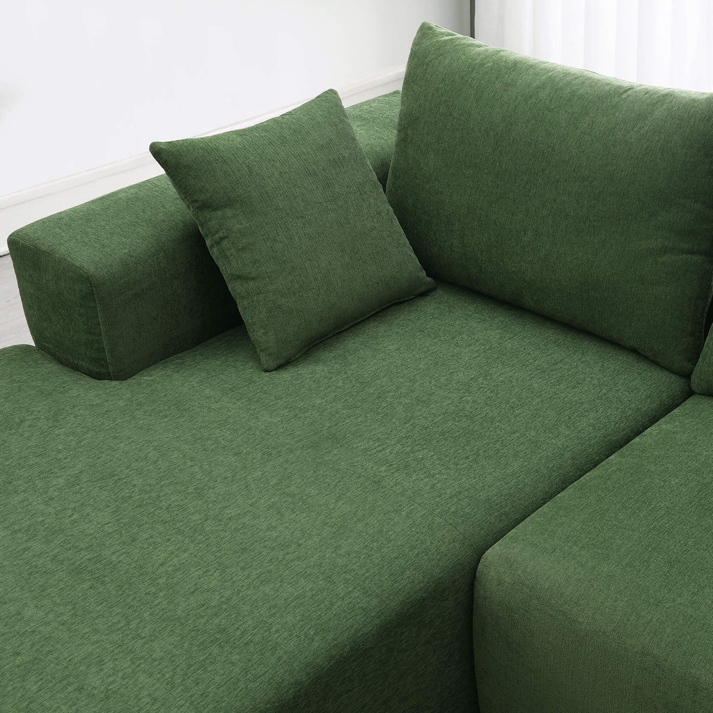 L-Shape 3 Seat Sectional Couch M4060