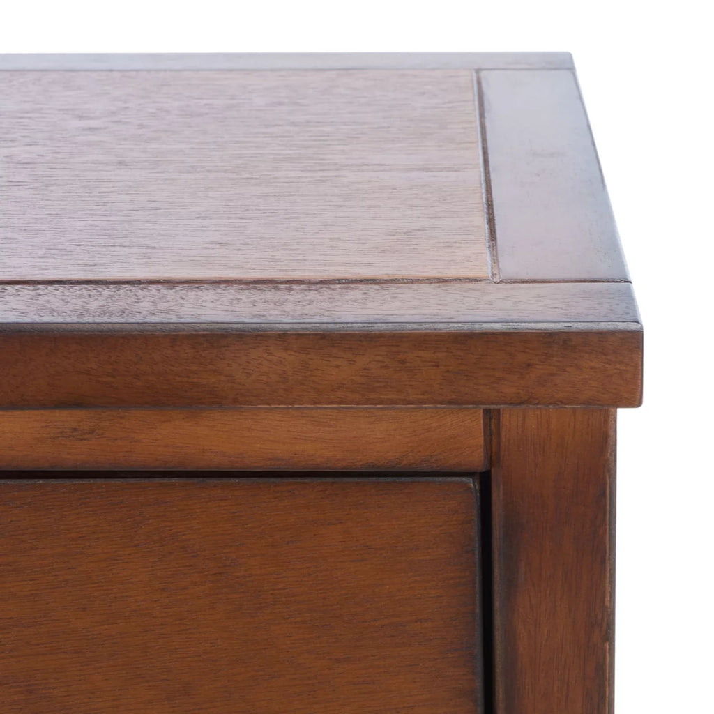 Brown Nightstand With Storage Drawer H766750