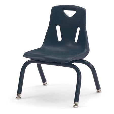 Blue Plastic Chair Set of 6 Q224651