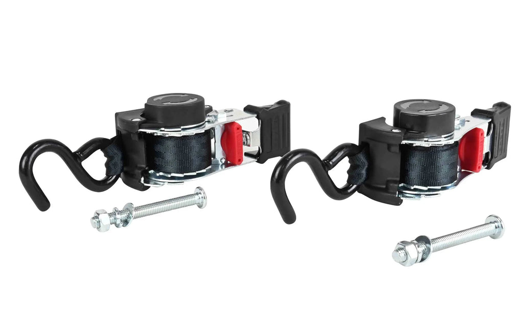 2 Pack 1'' x 10' Retractable Ratchet Straps K56333