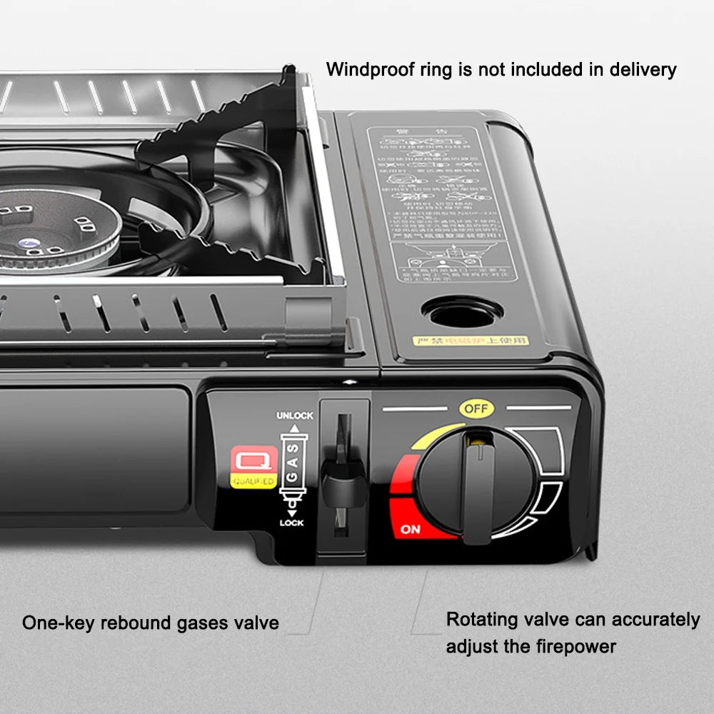 Outdoor Butanes Stove 2.9KW Cassette Stove R8983