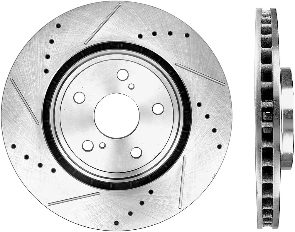 Drilled & Slotted 5 Lug Rotors B66363
