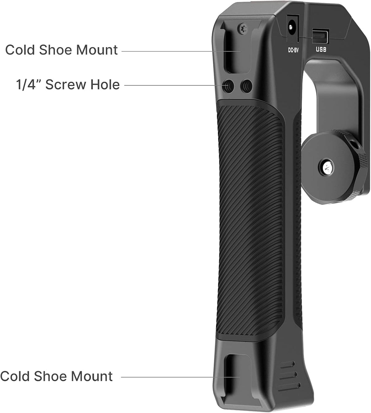 Rechargeable Camera Top Handle I160