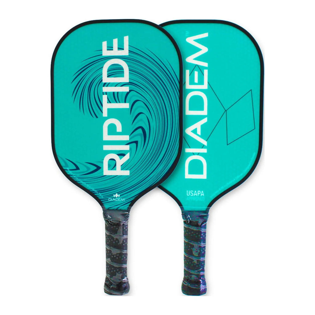 Teal Fiber Pickleball Paddle D9485