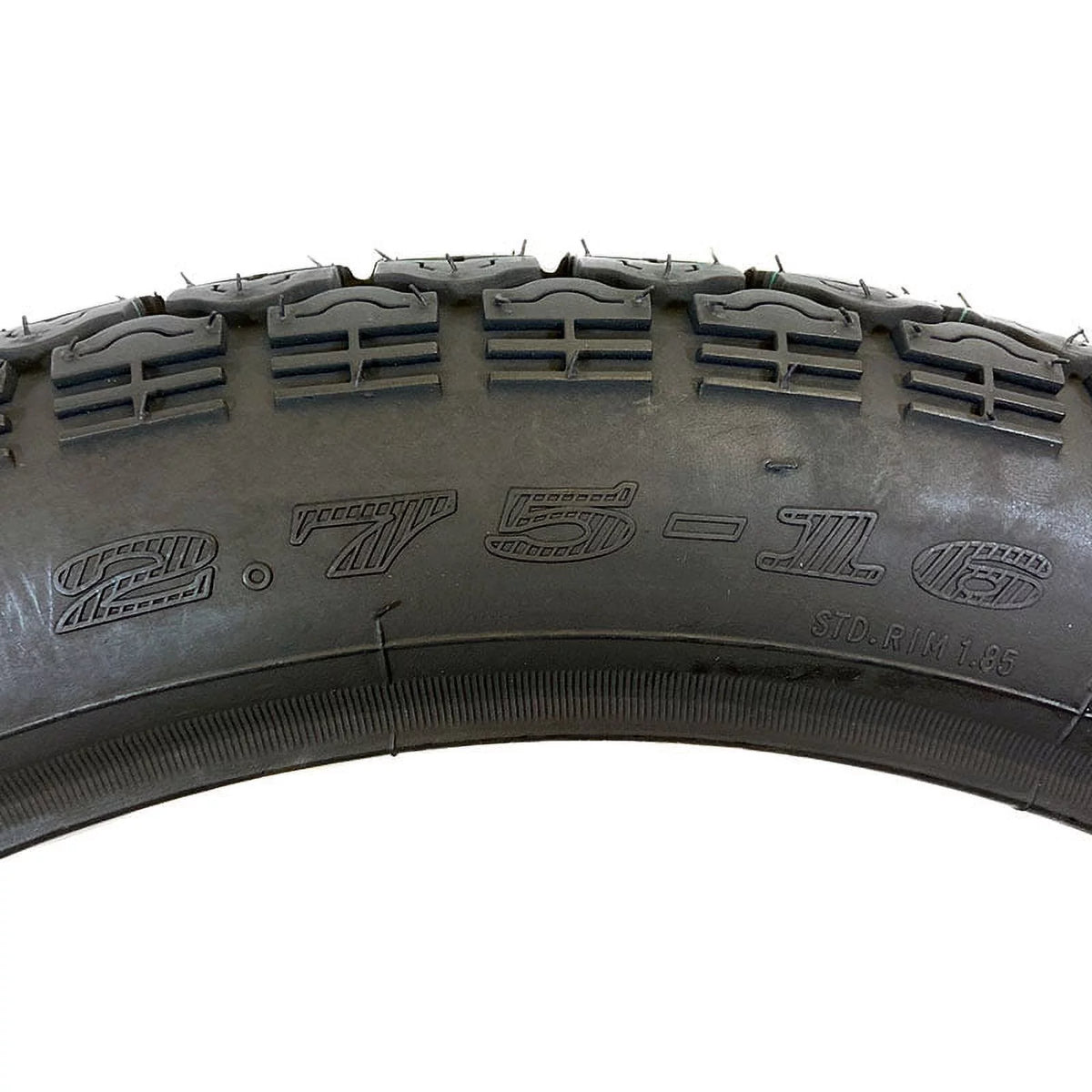 Motorcycle Tire 2.75-16 Front or Rear Slightly Knobby W33767