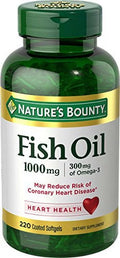 Fish Oil 1000 mg Omega-3 220 Softgels H99676
