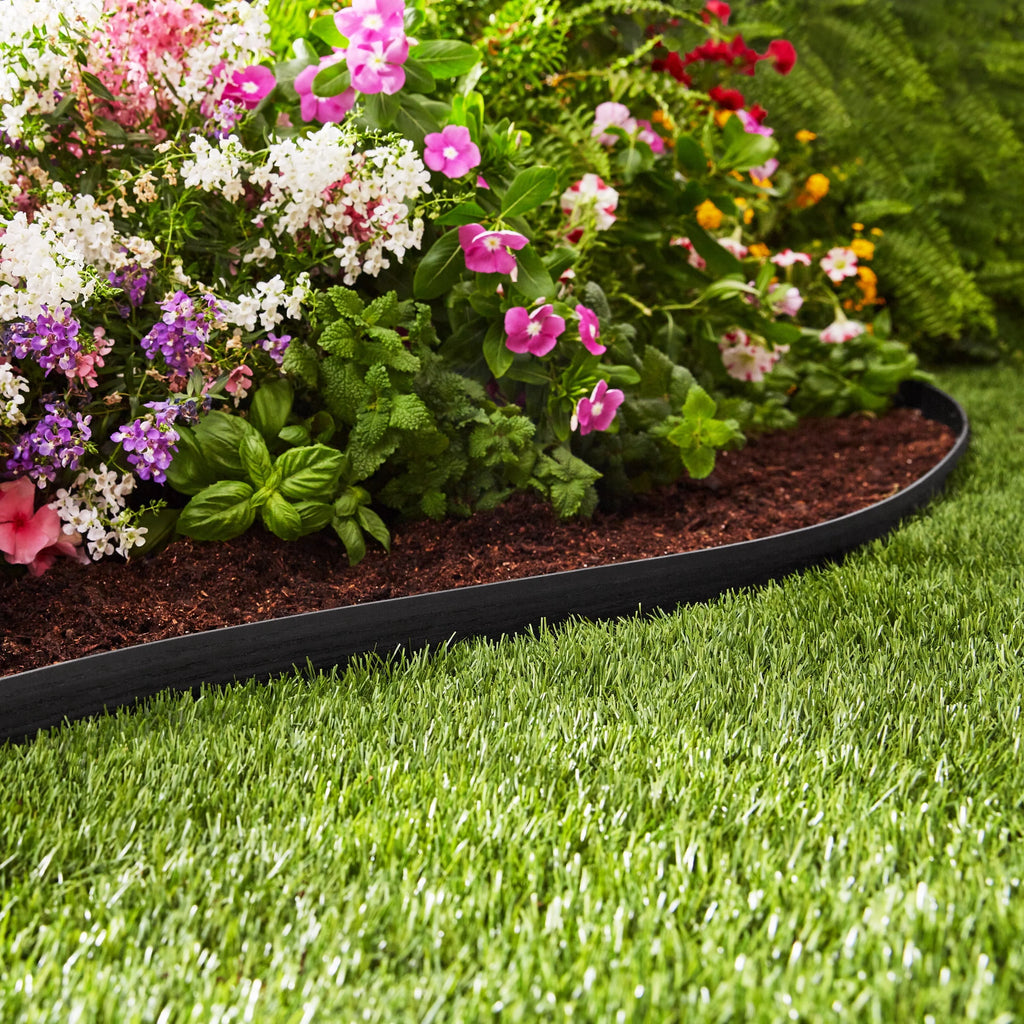 2-inch Tall 30-ft Plastic Black Landscape Edging O415