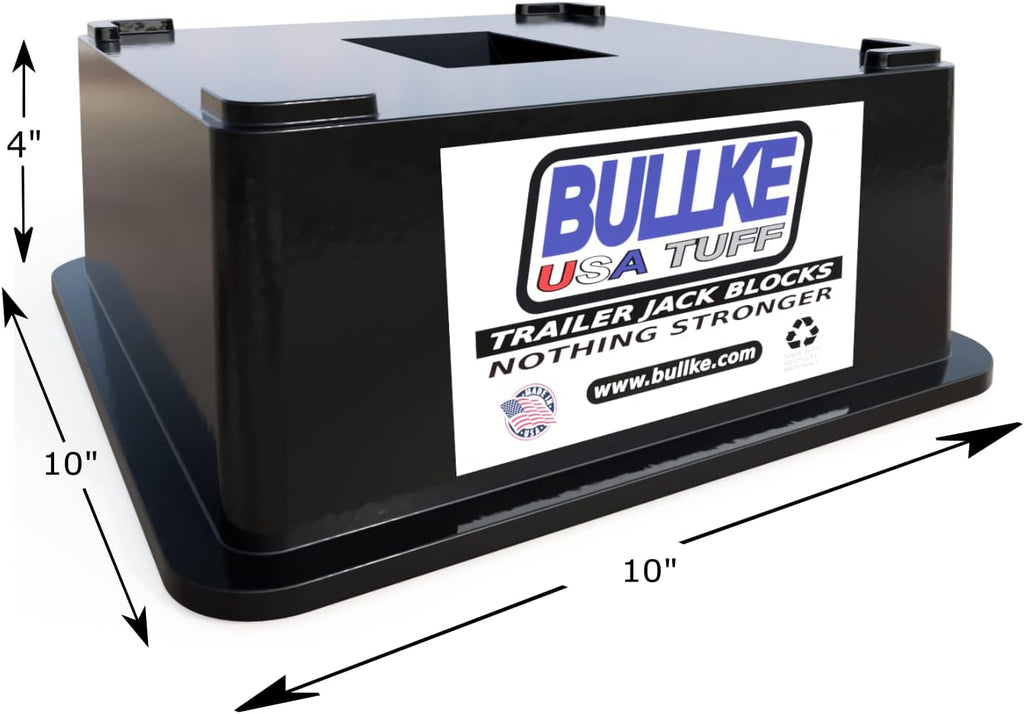 Trailer Jack Block Stand 12,000 lbs Capacity Stabilizing Pads A306803
