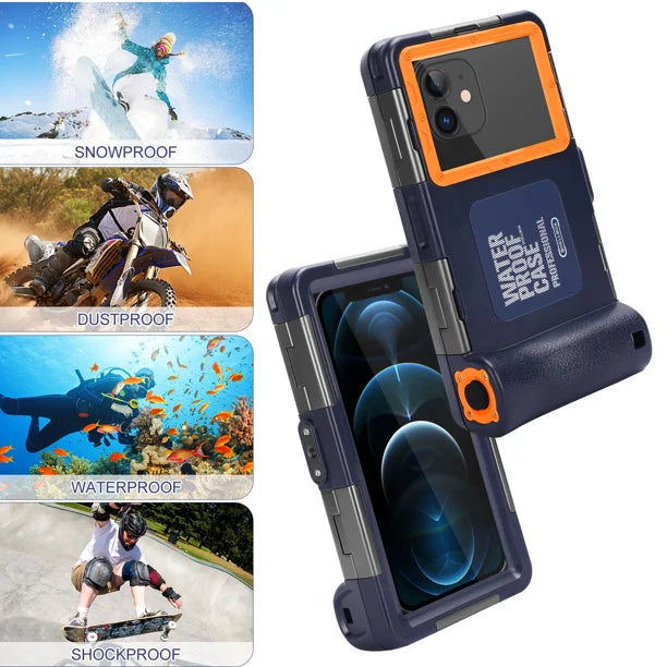 Waterproof Protective Case for Motorola Moto G7 and Phones Up to 6.9 Inch B390817