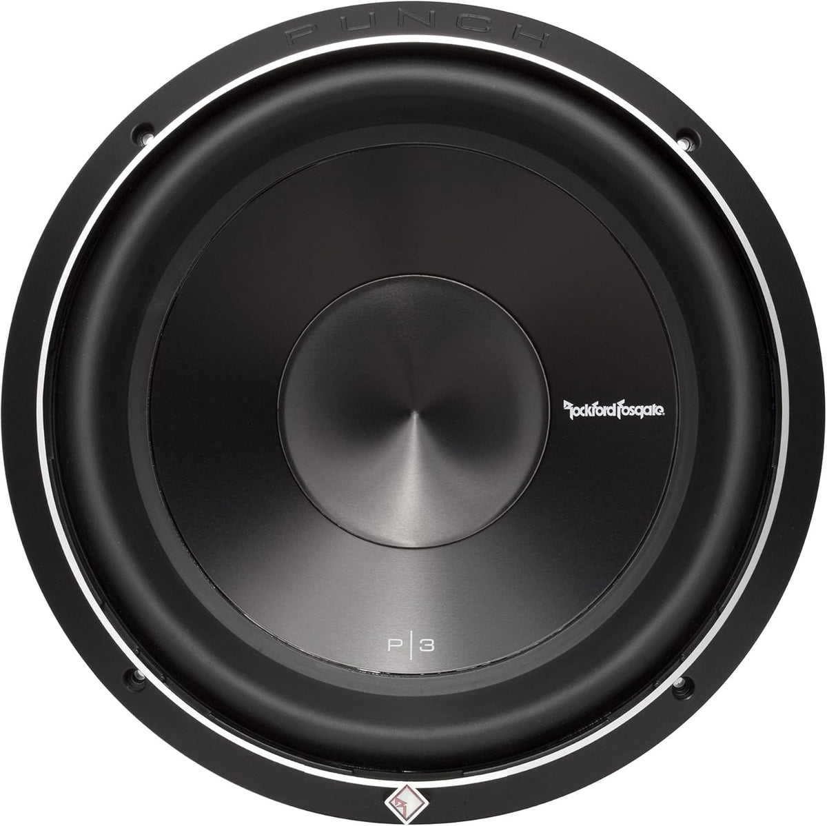 12" Dual 2-Ohm Sub with Stamped Grille Insert E356468