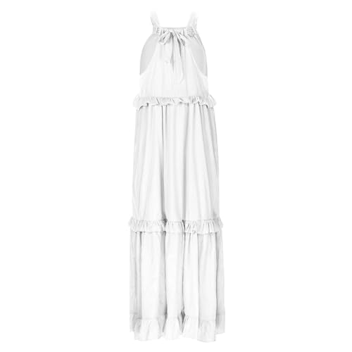 Casual V Neck Maxi Dress Floral Print Sundress S836267