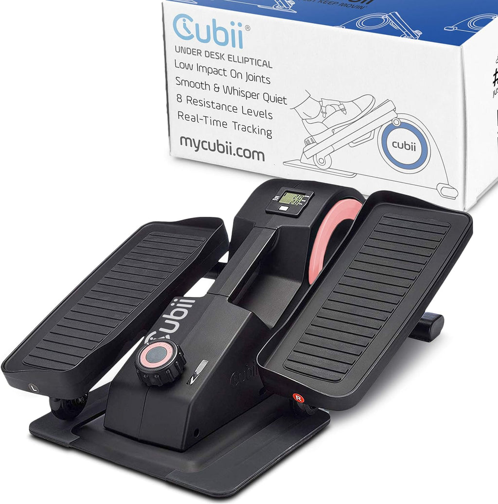 Under Desk Elliptical Machine with Adjustable Resistance & LCD Display Q3616