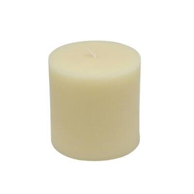 Ivory Unscented Pillar Candle H67481