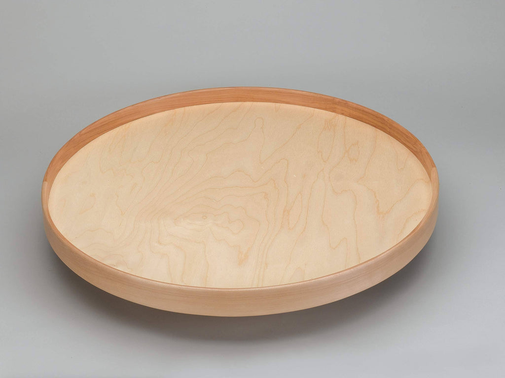 32x22 Natural Wood Lazy Susan B2919