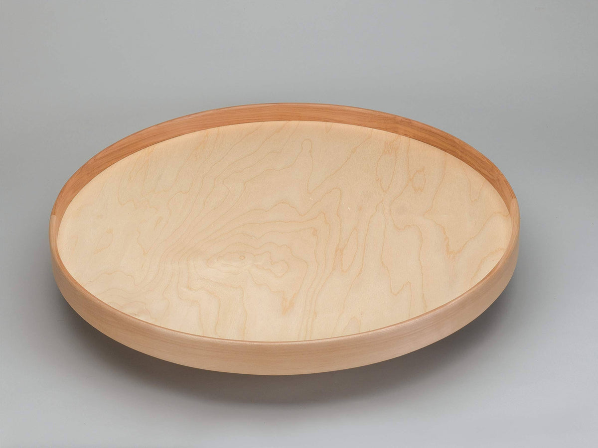 32x22 Natural Wood Lazy Susan B2919