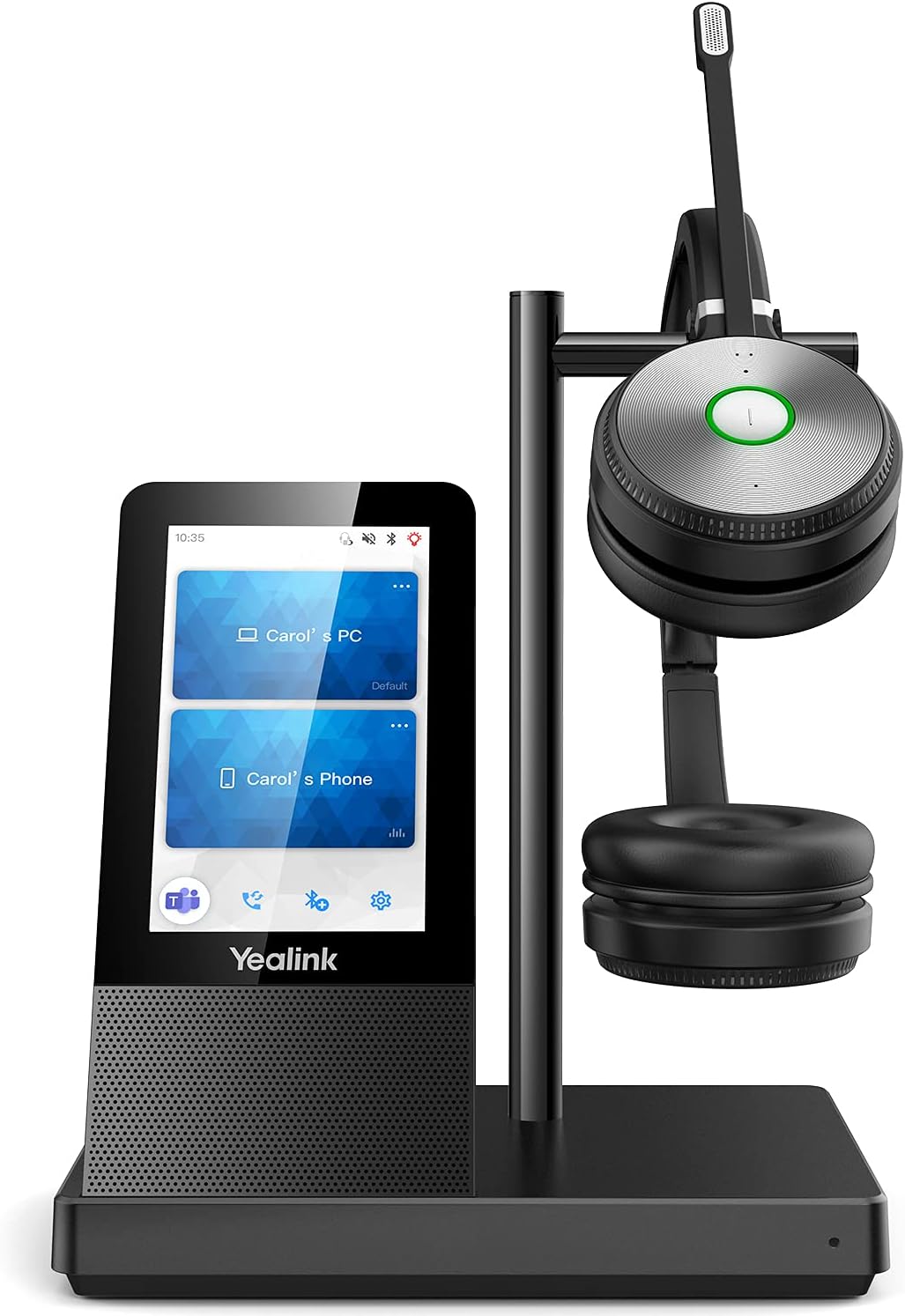 Wireless DECT Headset with Microphone for PC Computer Laptop VoIP Phone IP Phone T33147