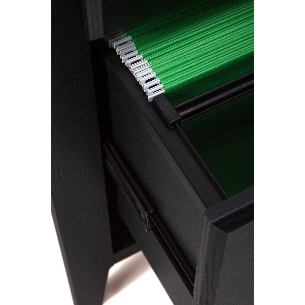 Black Lateral File Cabinet A362
