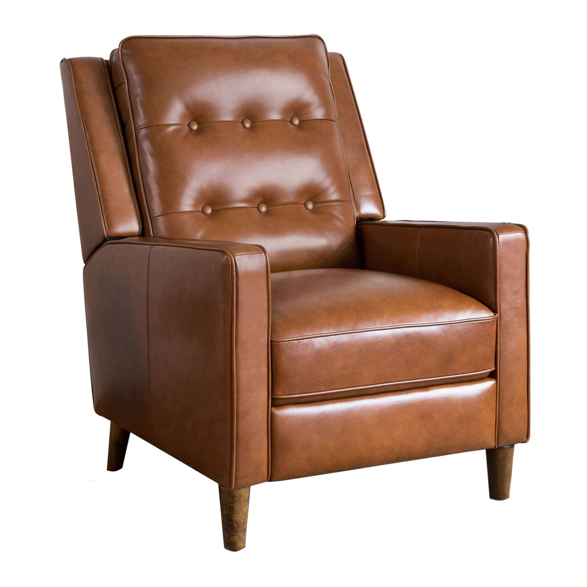 Top Grain Leather Pushback Recliner R17235
