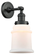 Black 1 Light Sconce B521