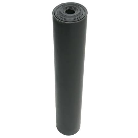 SBR Sheet 65A Gray 1/4 in x 36 in W x 36 in L D702714