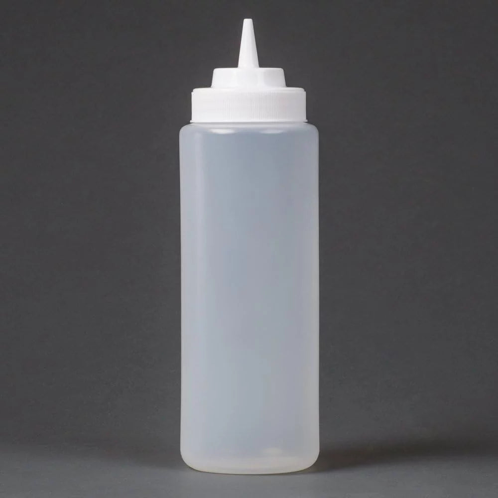 Wide Mouth Squeeze Bottles 32 Ounce 6 Pack L147