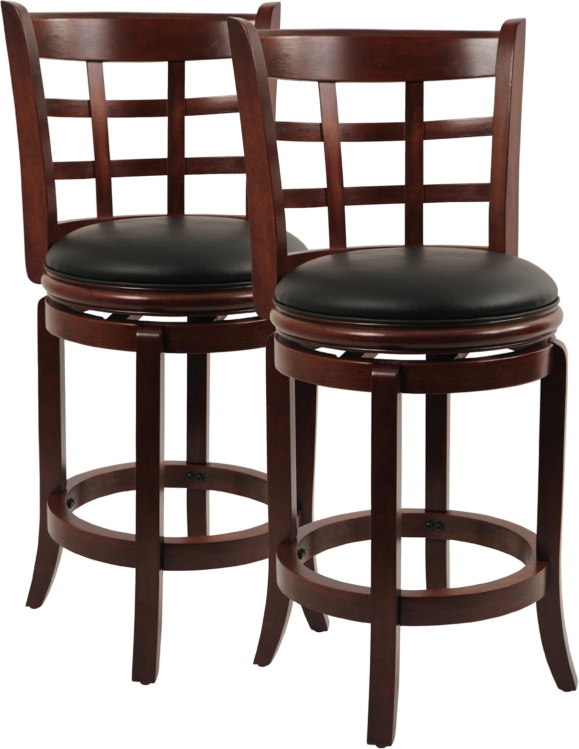 Cappuccino 29-Inch Swivel Stool K957