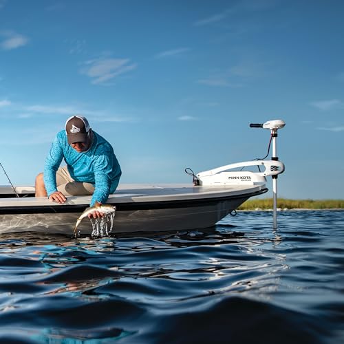 55 Lb. Thrust 52 In. Shaft Saltwater Electric Trolling Motor Q407