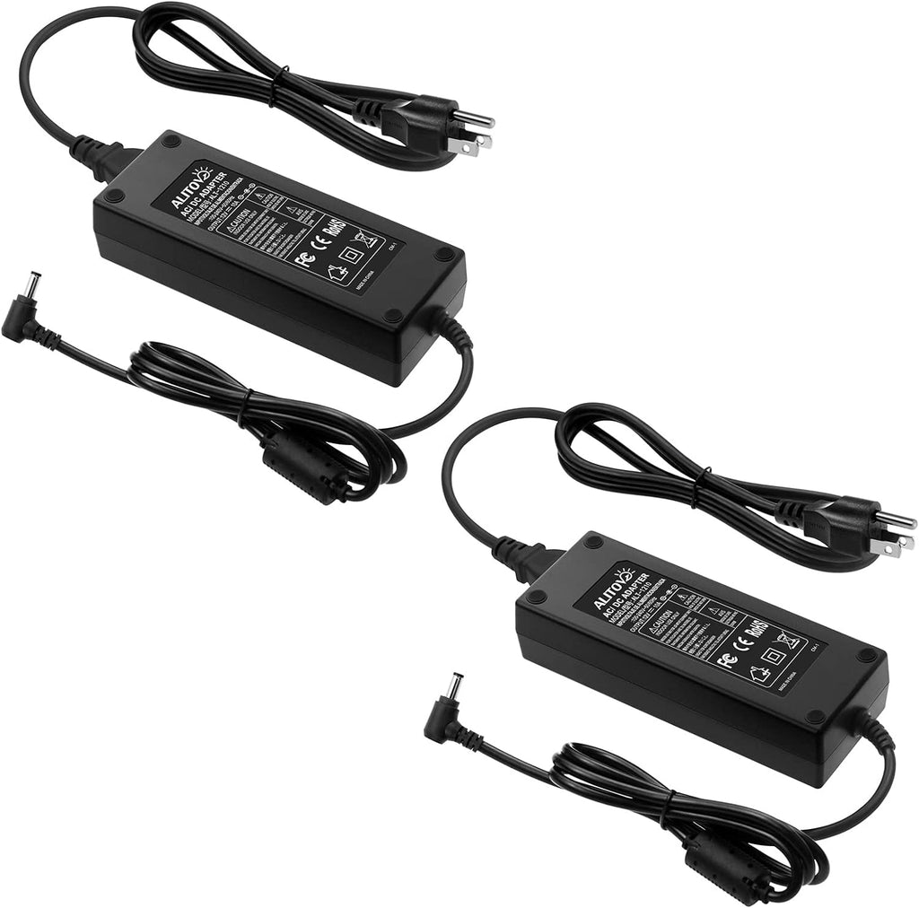 12V 10A Power Supply Adapter 120W Converter 5.5x2.5mm Plug Pack of 5 V93347