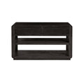 Cerused Ebony Sofa/Console Table S117534